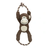 Trixie Játék plüss majom kötéllel 40cm