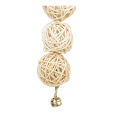 Trixie Játék Rattan Labda Csengővel, 3db 24cm