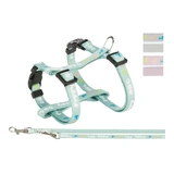 Trixie Junior Puppy Szett Hám+póráz 23–34 cm/8mm 2m menta