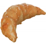 Trixie Jutalomfalat Denta Fun Croissant, Ömlesztett, 11cm, 80g