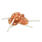 Trixie Jutalomfalat Denta Fun Csirkés Nyalóka Sajttal, Ömlesztett, 10cm, 20g