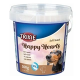 Trixie Jutalomfalat Soft Snack Happy Hearts Vödrös 500g
