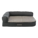 Trixie Kanapé Bendson Szögletes, 80 × 60 cm, Sötétszürke/Világosszürke