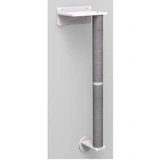 Trixie Kaparófa Macskának Falraszerelhető, 35x130x25cm, Fehér/Szürke