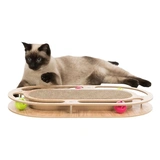 Trixie Kaparótábla Játékkal Fa 46x4x25cm