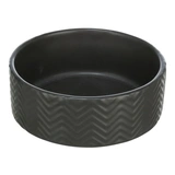Trixie kerámia tál, 0,4 l/o 13 cm, fekete