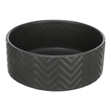 Trixie kerámia tál, 0,9 l/o 16 cm, fekete