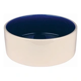 Trixie kerámia tál 2,3l/22cm krém/kék