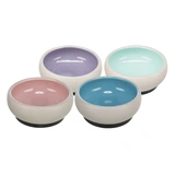 Trixie kerámia tál gumiperemmel,  0,3 l/o 11 cm