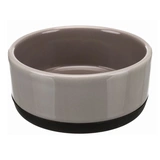 Trixie kerámia tál gumitalppal 0,4l/12cm szürke