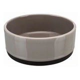 Trixie kerámia tál gumitalppal 0,75l/16cm szürke
