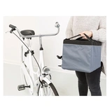 Trixie Kosár Biciklire Előre, 38x25x25 Szürke