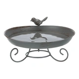 Trixie Kültéri Madárfürdető Álló Fém 800ml/22cm Szürke