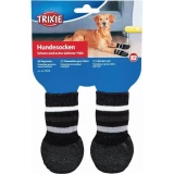 Trixie Kutyazokni csúszásmentes M-L 2db/csomag fekete