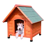 Trixie Kutyaház nyeregtetővel S-M 71x77x76cm natúr