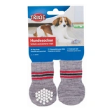 Trixie Kutyazokni Csúszásmentes Talppal S-M Szürke 2db/Csomag szürke