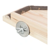 Trixie Leszállóhely Madaraknak Kalitkába Fából, 19 × 19 cm