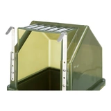 Trixie Madárfürdető, Kerek, 16x22x16, Olivazöld