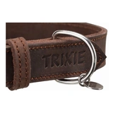 Trixie Nyakörv Rustic Bőr Széles XS–S 27–34 cm/18mm Sötétbarna