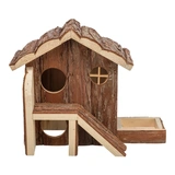 Trixie Odú Ház Henna Rágcsálónak, Kéreg Fa, 27 × 21 × 15 cm