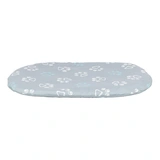 Trixie Párna Jimmy, pamut hatású, ovális, 64 × 41 cm, világosszürke