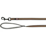 .Póráz Fusion Kiképző, Gumis, M–XL: 10 m/17 mm, Grafit/Papaya
