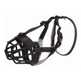 Trixie Szájkosár Szilikon, XL Fekete