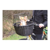 Trixie Szállítókosár Kerékpárra Fonott 50*41*35cm Fekete