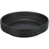 Trixie Tál Be Nordic kerámia kör alakú 0,3l/16cm, fekete