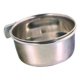 Trixie Tál Fém, Csavaros Tartóval 300ml/9cm