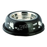 Trixie Tál fém evés lassító 0,6l/17cm