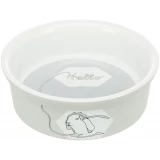 Trixie Tál Kerámia Nyúlnak Hello 240ml/12cm
