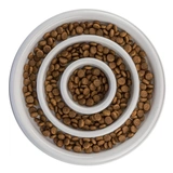 Trixie Tál Műanyag/TPR Evéslassító, 0.45 l/o 23 cm, Szürke