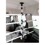 Trixie Térelválasztórács Autóba 105-172cm/46-60cm ezüst/fekete