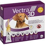 Vectra 3D rácsepegtető oldat minitestű kutyáknak XS (1,5-4kg) 3x