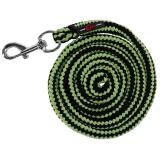 Vezetőszár Hippo, karabínerrel szürke/citrom