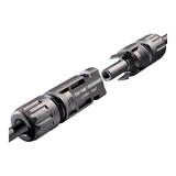 Villanypásztor Napelem csatlakozó, kétrészes apa-anya rész