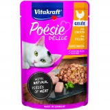 Vitakraft Poésie Délice Macska Alutasak Pulykahús Zselében 85g