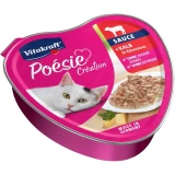 Vitakraft Poésie Macska Alutál Borjú Sajtszószban 85g