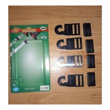 KERBL Villanypásztor  kapuakasztó 20 mm Rm,  Litzclip 4 db/cs