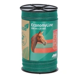 Vp.Szalag Economy Line 200m/20mm 90kg zöld/szürke