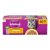 -WHISKAS alutas 40-pack Csirke aszpikpan 40*85g