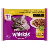 Whiskas alutasak 4-pack szárnyas válogatás mártásban 4*85gr