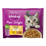 Whiskas alutasak Multipack Pure Delight Baromfi aszpikban  4x85g