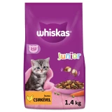 Whiskas Junior macskaeledel csirkével 1,4kg