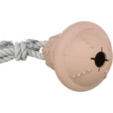 Trixie Karácsonyi csengő kötélen, természetes gumi/kötél, 12/36 cm, bézs