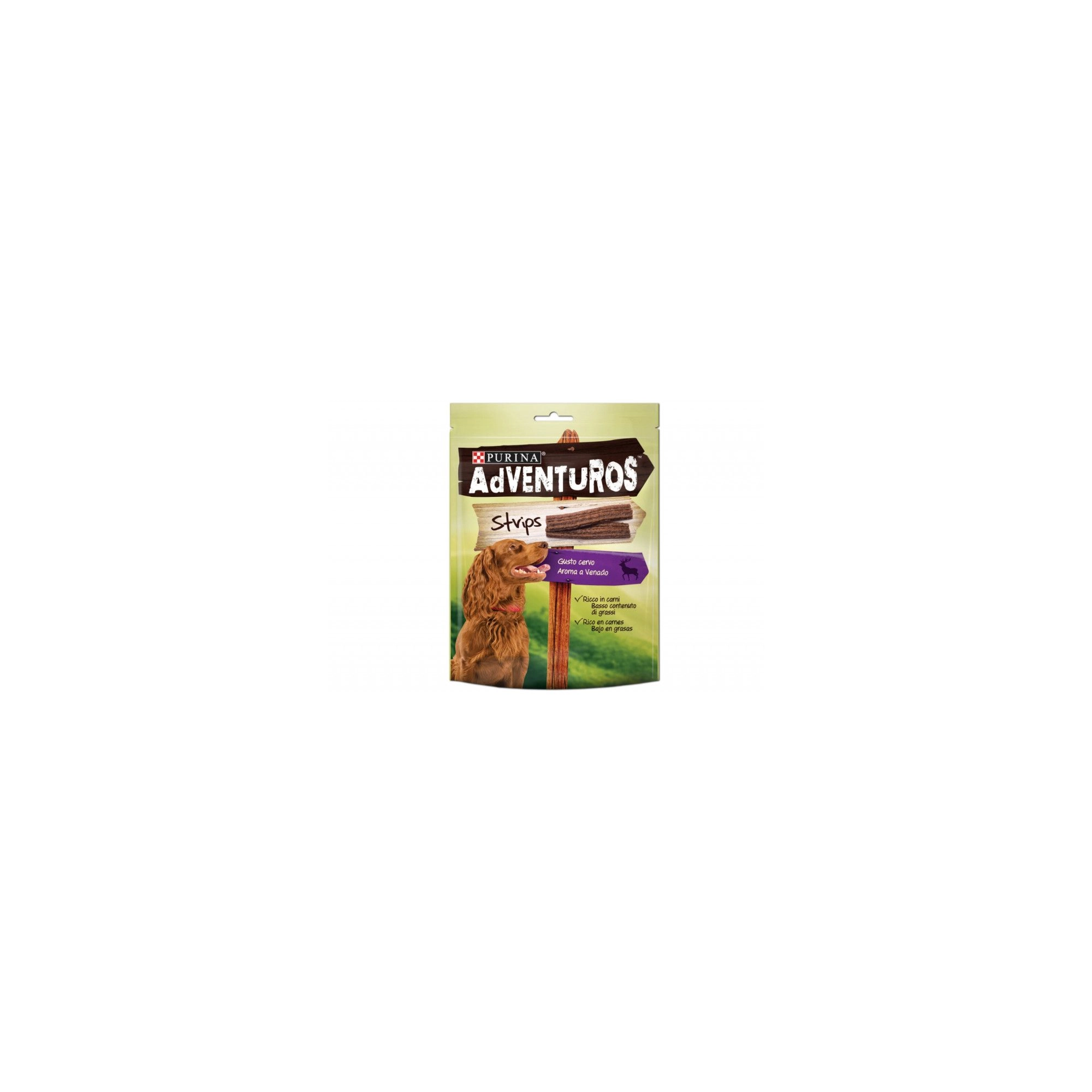 Adventuros Strips Szarvas, Vad ízű 90g