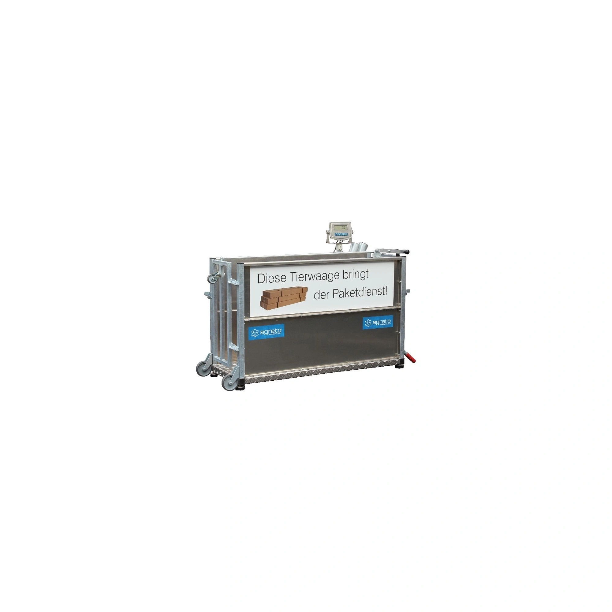 Agreto 800 Állatmérleg HD1 digitális kijelzővel 4000 kg