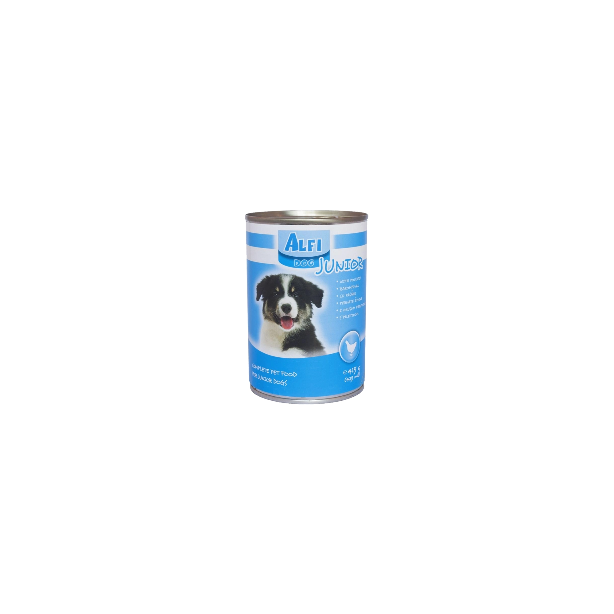 Alfi dog konzerv 415gr junior