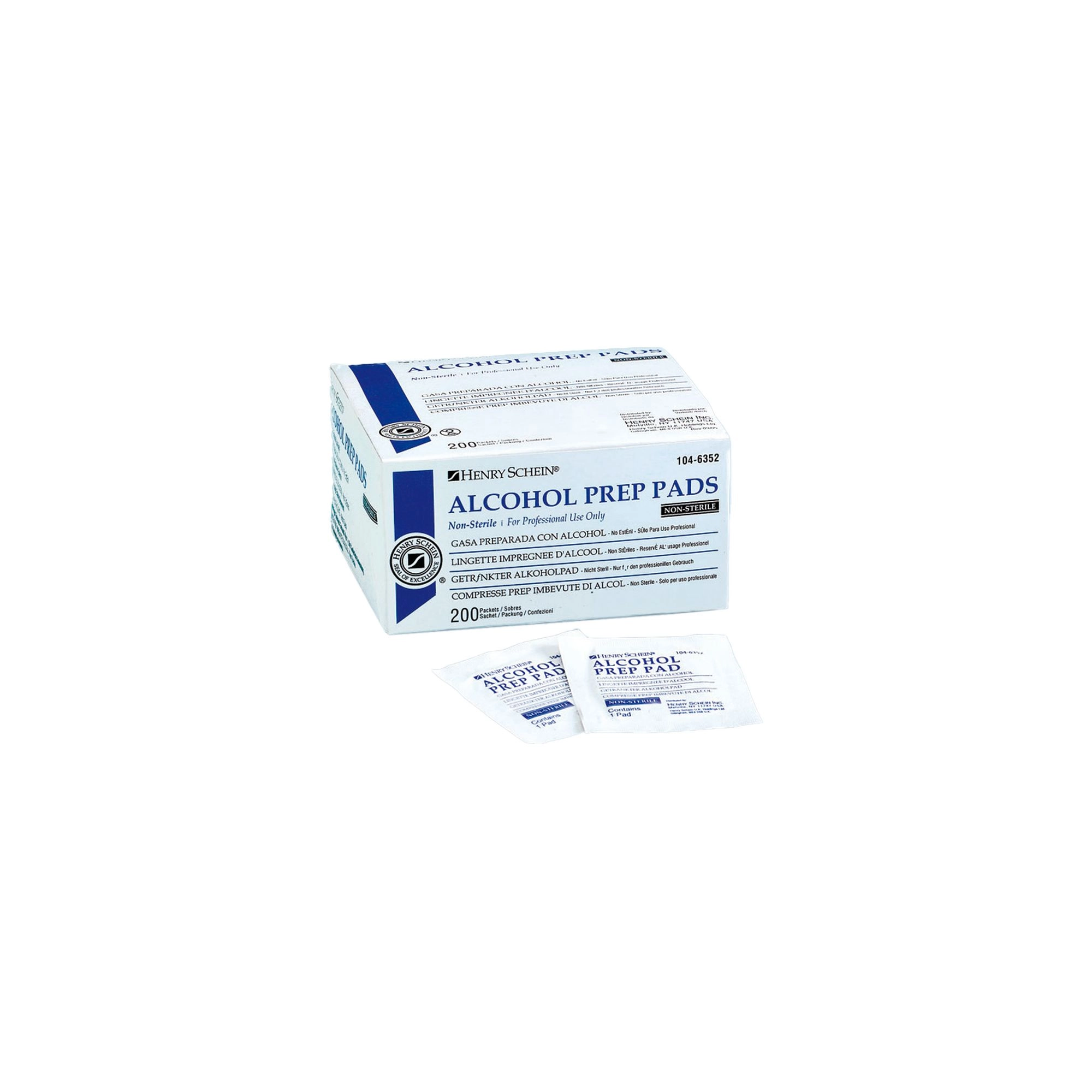 Alkoholos tampon nem steril 6.5x3cm